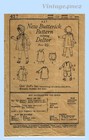 1920s Vintage Butterick Sewing Pattern 427 16 Inch Little Girl Doll Clothes Set