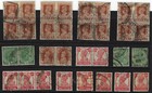 Old Original Collection 72 Different India Stamps Very Rare