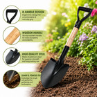 Garden Digging Shovel Steel Hand Spade Gardening Camping Outdoor Tool