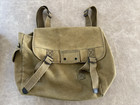 Vintage Military Green Army Canvas Messenger Tote Bag Backpack