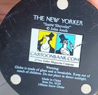 The New Yorker Snow Shoveler John Jonik 1977 Cartoon Snow Globe