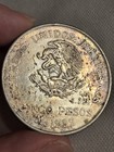 Nice Tone 1952 Mexico 5 Pesos Hidalgo  720 Large Coin Silver