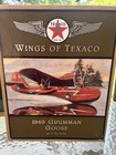 Vintage Wings Of Texaco Die Cast Model Planes Airplane Banks   Lot Of 9