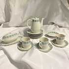 Mcm Vtg Childs Tea Set Sears Harmony Design Replacement Dishes Read Description