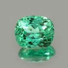 Aaa Natural Flawless Ceylon Green Sapphire Loose Cushion Gemstone Cut 10x8 Mm