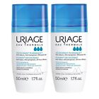 2 X Uriage Power 3 Anti-odor Antiperspirant Roll On Deodorant 50mi Exp 06 2027