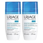 2 X Uriage Power 3 Anti-odor Antiperspirant Roll On Deodorant 50mi Exp 10 2027