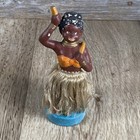 Vintage Chalkware Hawaiian Hula Dancing Girl Dashboard Nodder Bobble