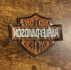Embroidered Harley Davidson Iron-on Patch  Motorcycle  Vintage Biker Style 
