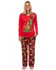 Dr  Seuss The Grinch Pajamas Buffalo Plaid Matching Family Sleepwear