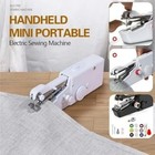 Mini Diy Portable Sewing Machine Electric Tailor Stitch Handheld Cordless Kit Us
