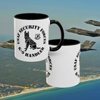 Air Force Security Forces K-9 Handler Coffee Mug Usaf Security Forces Veteran
