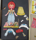 1975 Holly Hobbie Colorforms Dress Up American Greetings Corp   As Is