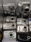 Mixed Lot Of 17 Digital Cameras Sold For Parts Or Repair  Various Brands   