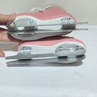 Lake Placid Figure Ice Skates Little Girls Size 10 Pink   White Double Blades