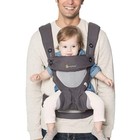 Ergobaby Four Position 360 Cool Air Baby Carrier Carbon Grey Bc360pblkgry
