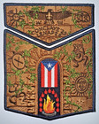 Lodge   8 Lenape 2025 Conclave E-17 Puerto Rico Complete 3 Piece Flap Set Wow  