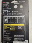 Coast Xph30r Headlamp Black New Sealed Focus Beam Water Resistant Rechargeable 