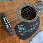 Acoustic Electric Guitar Eq 301 Bone Nut Koa Wood Tree Of Life Free Shipping