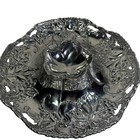 Arthur Court 2009 Chip   Dip Serving Tray Fruits   Grape Vines 14  Aluminum