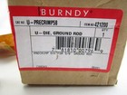Burndy U-precrimp58 U-die Ground Rod   421200 New Free Shipping