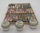 Vtg China Paint Porcelain Dry Mixed Lot Of 36 Jayne Houston Jayne s Art Studio