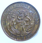 1909 Alaska Yukon Pacific Exposition So Called Dollar Token Ngc Ms 61 -   1256