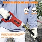Handheld Power Concrete Vibrator 1800w 6 6 Ft Copper Shaft Air Bubble Remover