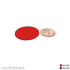 1 25 X 1 32 Inch Thin Neodymium Rare Earth Disc Magnets N52  12 Pack 