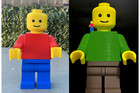 Custom Gigantic Jumbo Minifig Lego Mini Fig Ornament  22  Giga - Pick Colors 