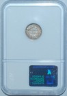 1858 1858 Ngc Au55 Fs-302 Over Inverted Date Seated Liberty Half Dime