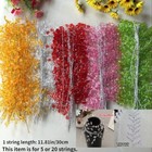 Acrylic Crystal Bead Flower Branch String Bridal Headdress Wedding Props Diy Art