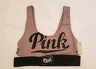Victoria s Secret Pink Ultimate Active Wireless Sports Bra Nude Size S Or M