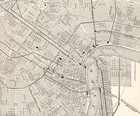 1908 Antique New Orleans Louisiana City Map Street Map Of New Orleans 3116