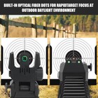 Tactical Folding Back Up Iron Sight Flip Up Sights Front   Rear Picatinny Rail 