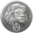 5 Rand Big Five Ii - Lion - L  we South Africa 1 Oz Silver Bu 2022