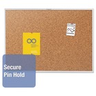 Quartet Cork Board  Bulletin Board  8  X 4  Corkboard  Aluminum Frame  2308  si