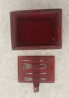   antique   Sterling Silver Bodkins   Ribbon Threaders Sewing Tools box 1800 s