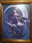 Pair Of Witchy Art Prints In Vintage Frames Stay Wild Moon Child  Pagan Fairy 