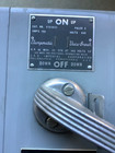 Ite V7e3633  Panel Double Switch  100 Amp  3 Pole  600 Vac  Fusible
