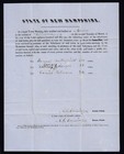 1851 Election Results From New Hampshire Stampless Folded Letter
