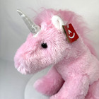 Aurora Pink Unicorn 12  Plush Cuddly Friends Silver Horn Stuffed Animal New Nwt