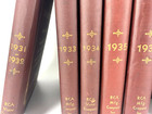 Rca Victor 1920 s   30 s  6  Volumes Service Manuals In Bound Hardcovers