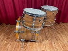 1970s Rogers Headliner Drum Set Koa 20 12 16