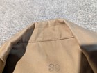 Vintage Us Army Shirt Mens Medium Tan 60s 70s Cotton Uniform Military Vietnam
