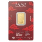 Pamp Suisse Gold Yellow Dragon  9999 Fine 5 Gram Gold Bar
