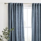 2 Panel Boho Natural Cotton Window Curtain Dusty Pink Drapes For Kitchen Bedroom