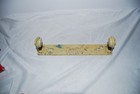 Vtg 1940s Snow Bird Metal Paper Towel Holder Mid Century Cream Wall Dispenser