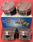 Ycp B20 84mm High Compression Pistons   Rings Kit For Honda Acura