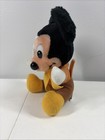 Mickey Mouse Christmas Carol Vintage Disney Plush 8  Stuffed Animal Soft Toy